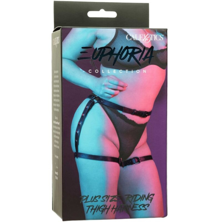 Calexotics - Euphoria Arnês de Coxa Plus Size