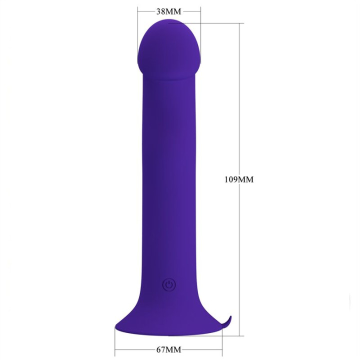 Pretty Love - Gode Vibrant Murray Youth et Violet Rechargeable