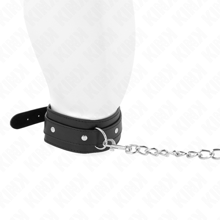 Kink - Necklace With Leash 65 cm 1 Ring Adjustable 38-49 cm x 5 cm