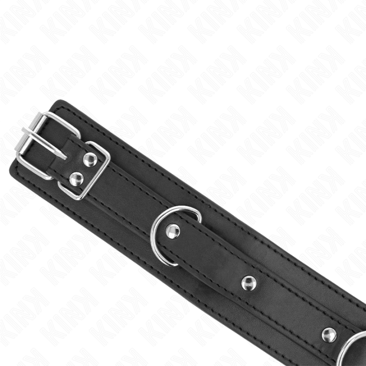 Kink - Necklace With Leash 65 cm 3 Ring Model 1 Adjustable 38-49 cm x 5 cm