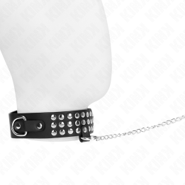 Kink - Collier Avec Bracelet 65 cm Avec Brillant Réglable 37-42 cm x 5,3 cm