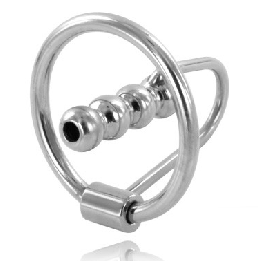 Metal Hard - Anel de Glndula Com Plug Uretral 30mm