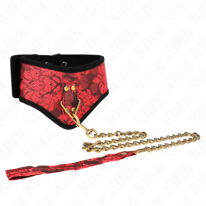 Kink - Scandal Model Necklace With Lace Strap 75 cm 44 x 10 cm
