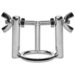 Metal Hard - Anillo Glande Con Prensa Dilatador Uretra