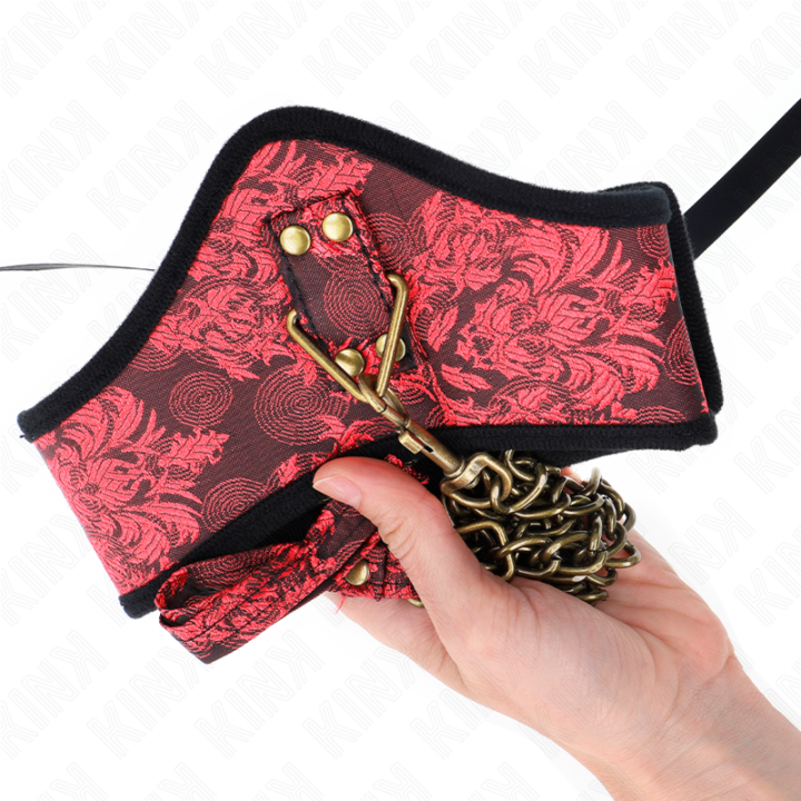 Kink - Scandal Model Necklace With Lace Strap 75 cm 44 x 10 cm