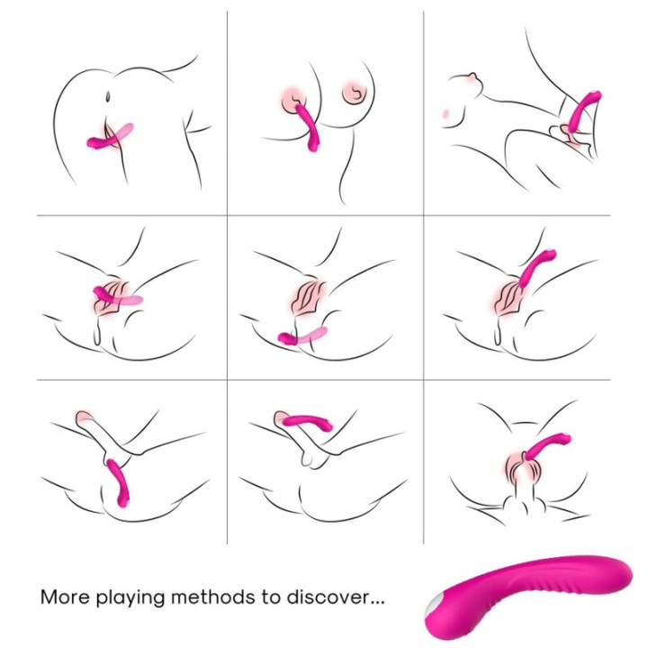 Armony - Vibrateur Legend Silicone Fuchsia
