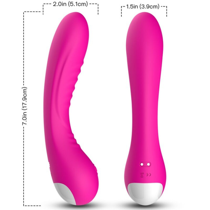 Armony - Vibratore Legend in Silicone Fucsia