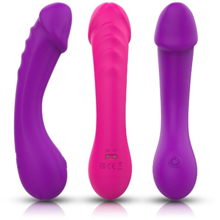Armony - Gode Vibrateur Spot g Silicone Fuchsia
