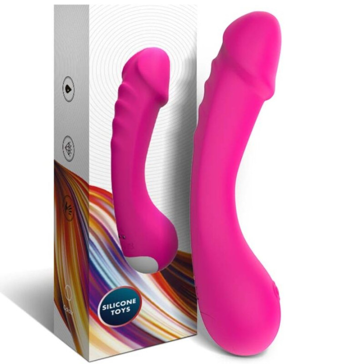 Armony - Wibrator Dildo g-Spot Silikonowa Fuksja