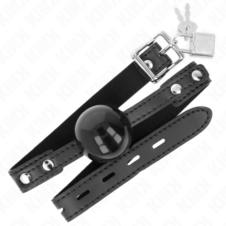 Kink - Soft Tpe Ball 4 cm Gag Model 3 60 x 2 cm Adjustable 37-52 cm