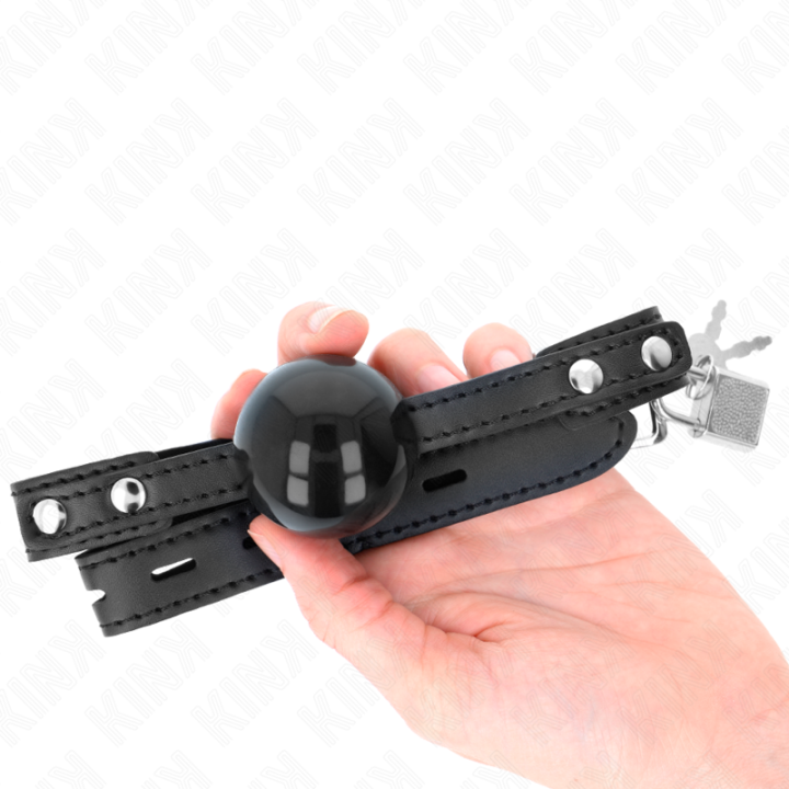 Kink - Soft Tpe Ball 4 cm Gag Model 3 60 x 2 cm Adjustable 37-52 cm