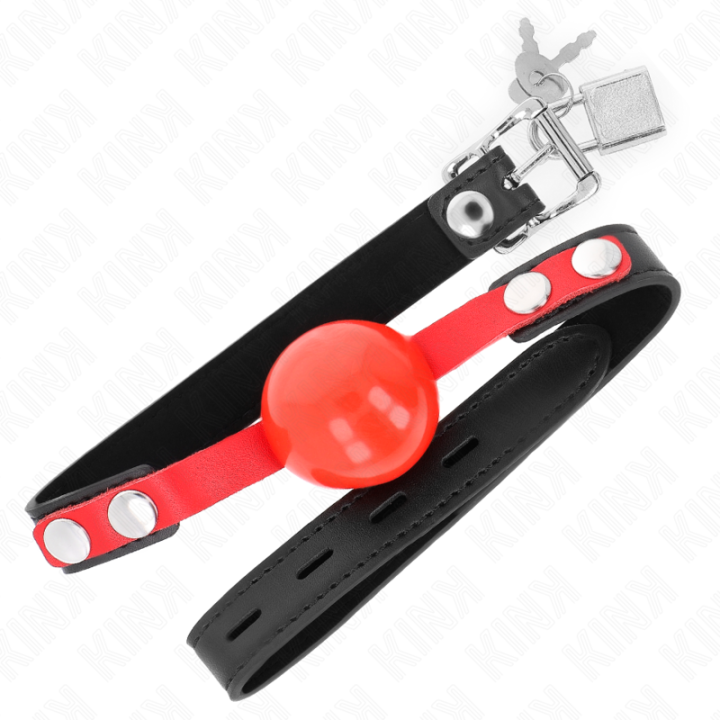 Kink - Soft Tpe Ball 4 cm Gag Model 4 60 x 2 cm Adjustable 37-52 cm