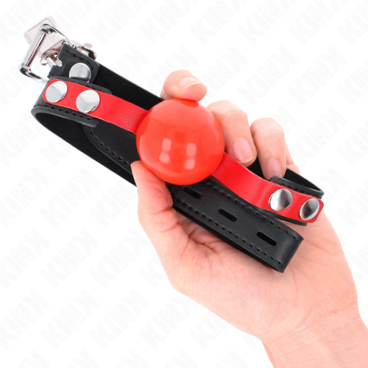 Kink - Soft Tpe Ball 4 cm Gag Model 4 60 x 2 cm Adjustable 37-52 cm