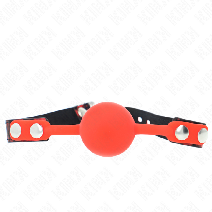 Kink - Model 2 Silicone Ball 4 cm Gag With Lock 60 x 2 cm