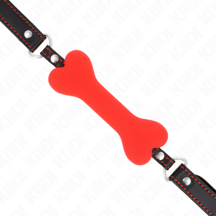 Kink - Osso Rosso 12 cm Bavaglio 63 x 2 cm