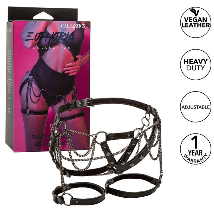 Calexotics - Euphoria Multicain Thigh Harness Premium