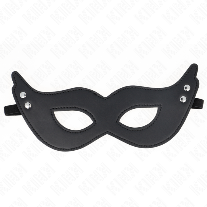 Kink - Leatherette Mask With Rivets Model 1 26 x 8 cm