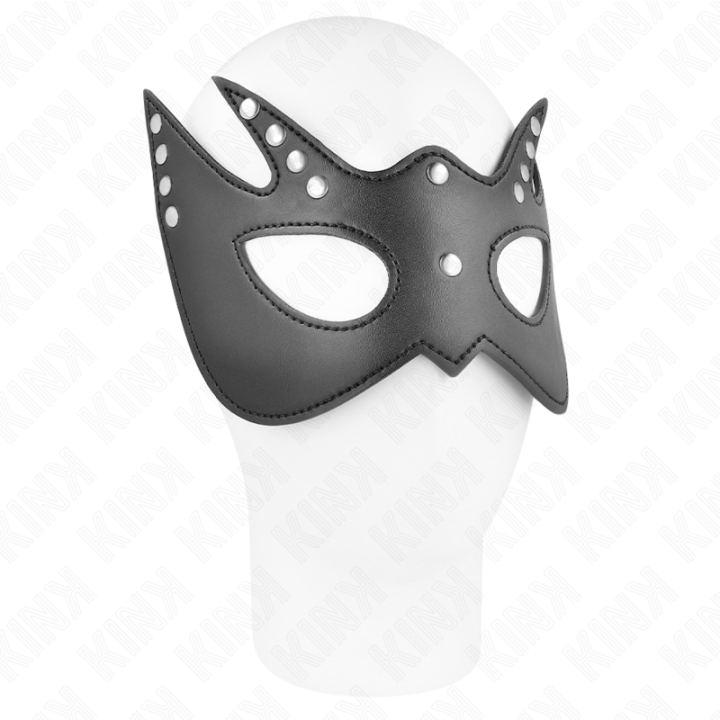 Kink - Maschera Pipistrello Con Rivetti 23 x 15 cm