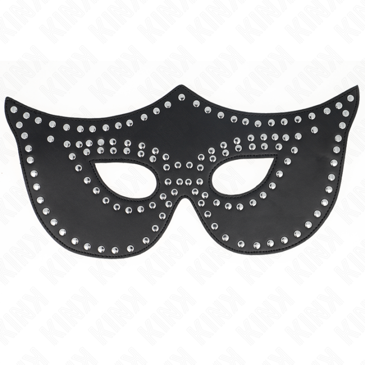 Kink - Masque en Cuirette à Rivets Modèle 2 30 x 12 cm