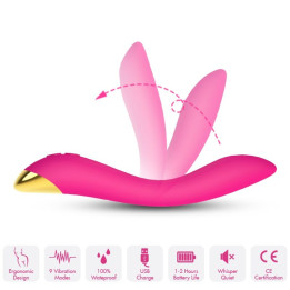Armony - Wibrator Flamingo Wielopozycyjny Fuksja