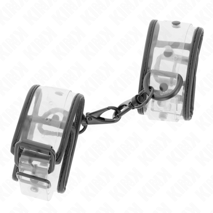 Kink - Clear Wrist Cuffs Adjustable 18-30 cm x 5.5 cm