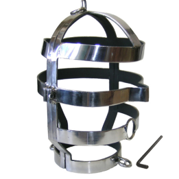 Metal Hard - Masque Avec Collier en Acier
