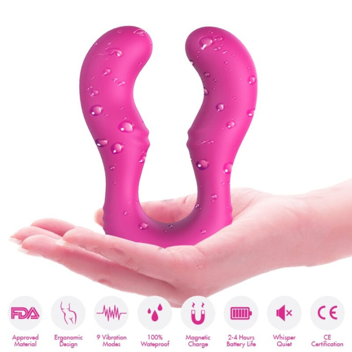 Armony - Vibratore Seraph Doppio Telecomando Fucsia