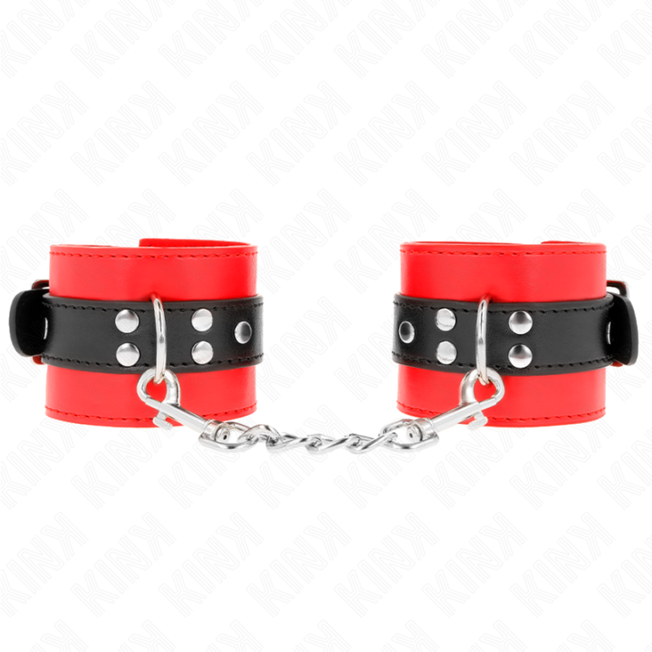 Kink - Pulso Vermelho Com Cinto Preto Ajustável 17-28 cm x 6 cm
