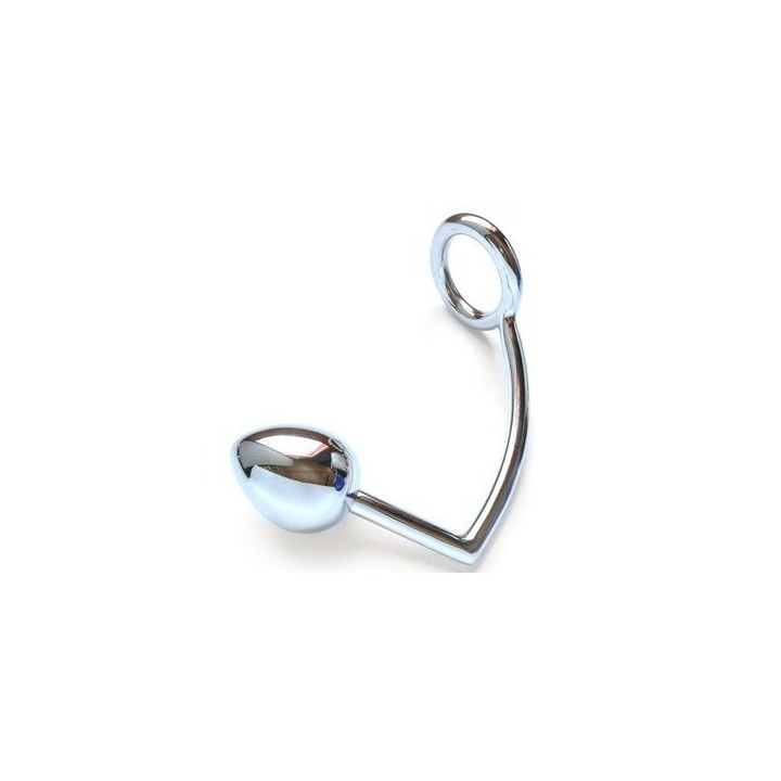 Metal Hard - Ring With Anal Hook 40mm