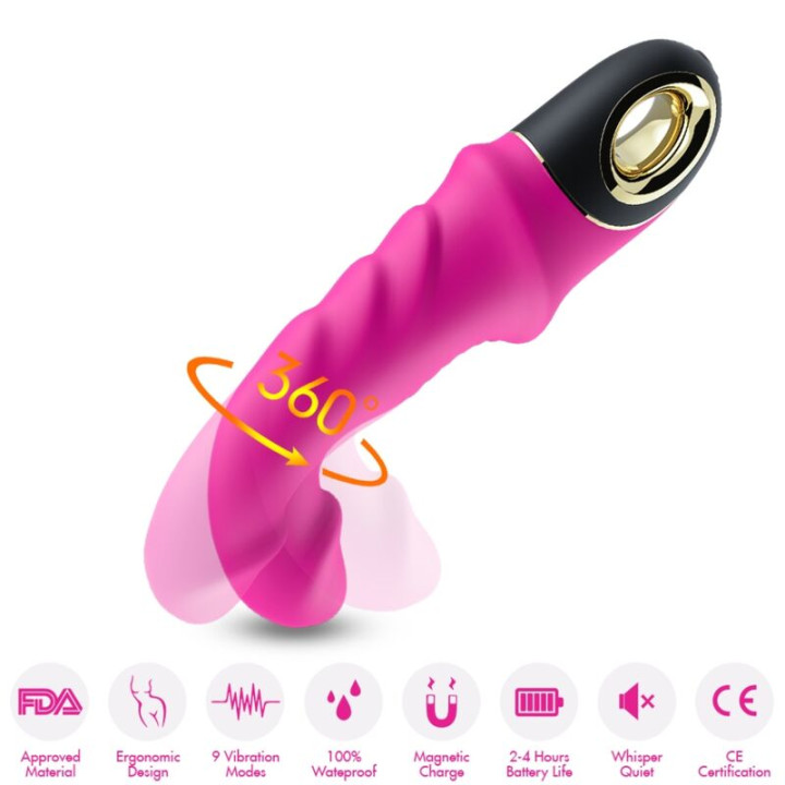 Armony - Rotator Wibratorów Joyblade Dildo Fuksja