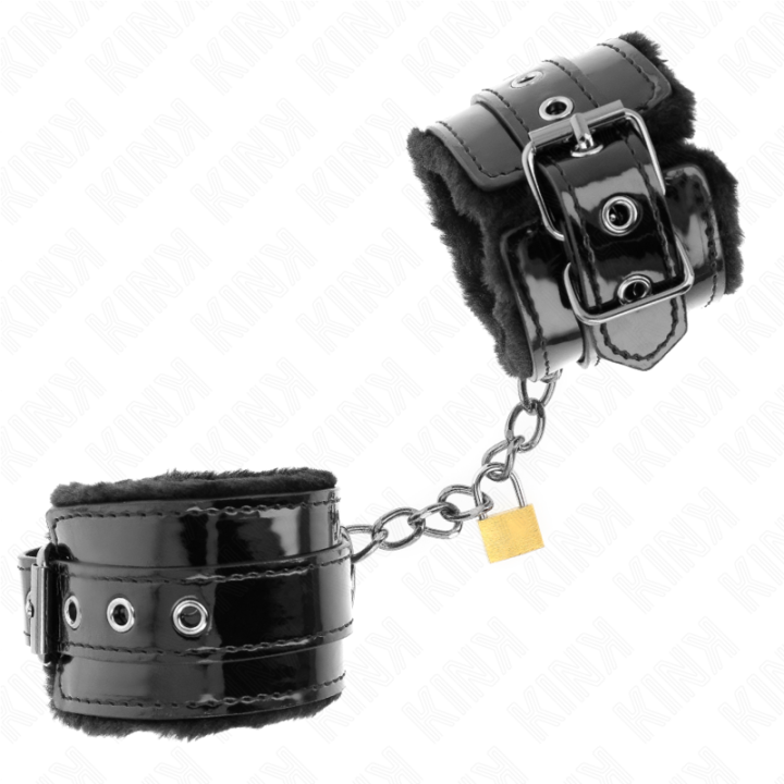 Kink - Light Wrist Restraints With a Copper Lock Adjusable 17-29 cm x 5.5 cm