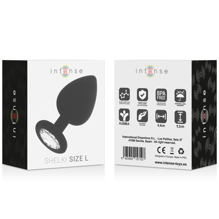 Intense - Shelki l Plug Anal Negro