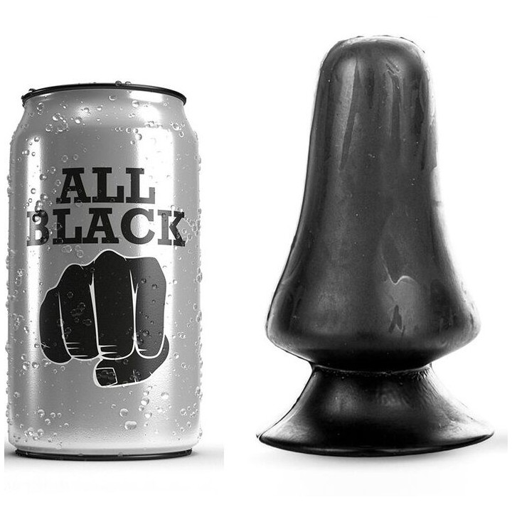 All Black - Plug Anale 12 cm