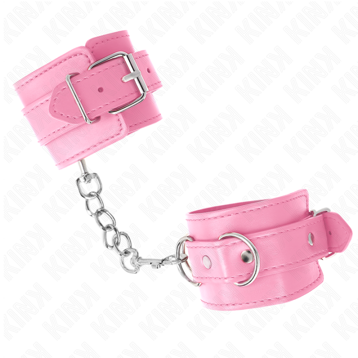 Kink - Simple Wrist Restraints Pink Adjustable 20-23 cm x 5.5 cm