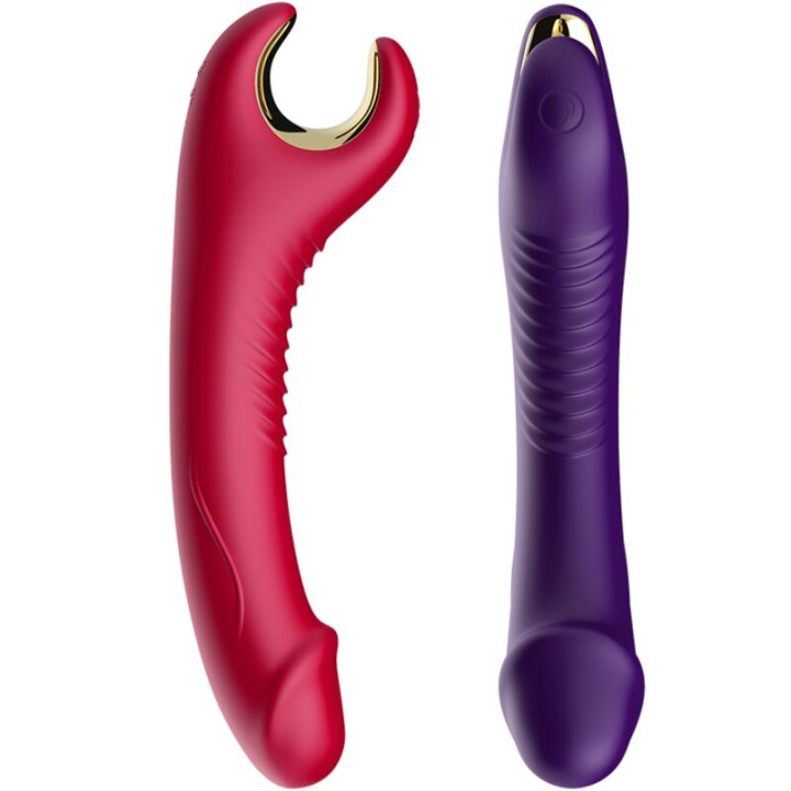 Armony - Wibrator i Rotator Prince Dildo Czerwony