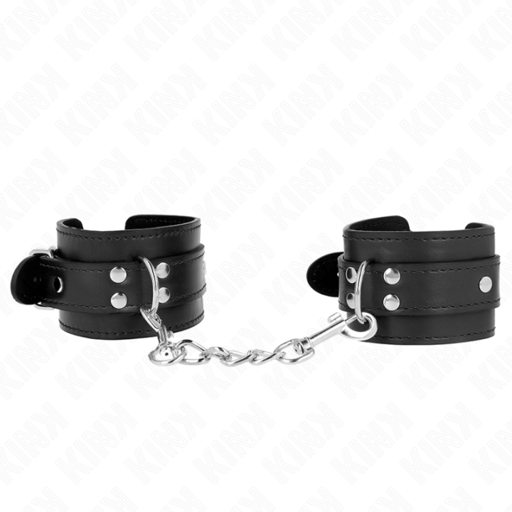 Kink - Pulso Simples Preto Ajustável 20-23 cm x 5,5 cm