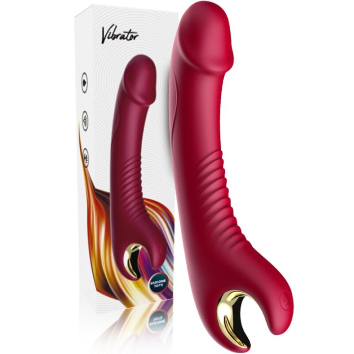 Armony - Wibrator i Rotator Prince Dildo Czerwony