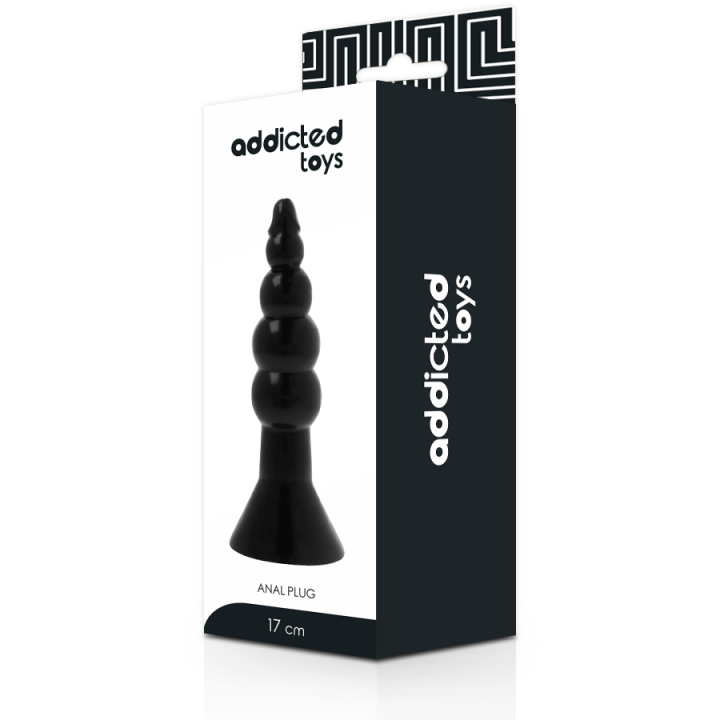 Addicted Toys - Plug Anale 17 cm Nero