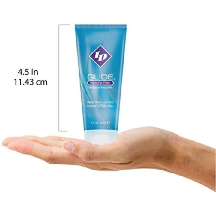 Id Glide - Lubrificante a Base Acqua da Viaggio Ultra Lunga Durata Tubo 60 ml