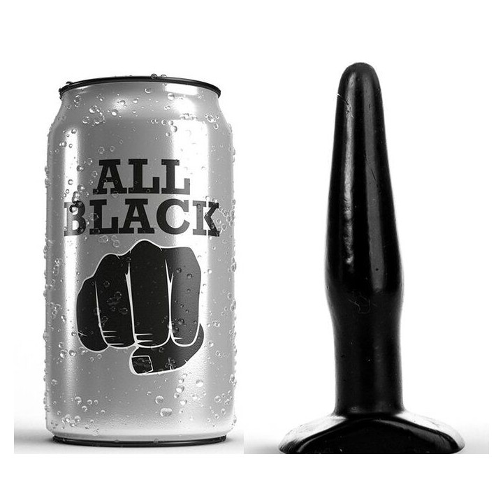 All Black - Plug Negro 11 cm