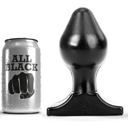 All Black - Plug Anale 16x8 cm