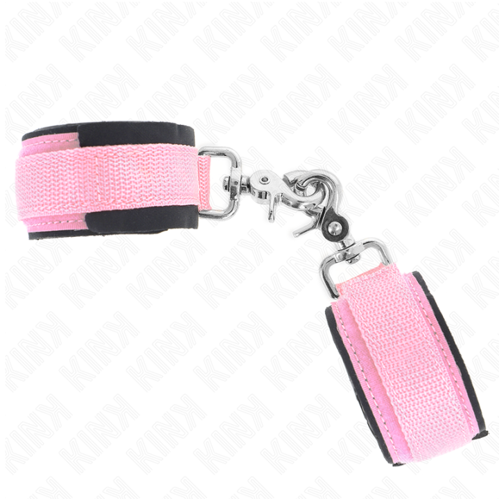 Kink - Punhos de Neoprene Ajustáveis Rosa Ajustáveis 22-34 cm