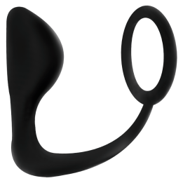 Addicted Toys - Anal Plug With Black Penis Ring