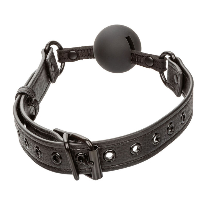 Calexotics - Nocturnal Mordaza de Bola Silicona Negro