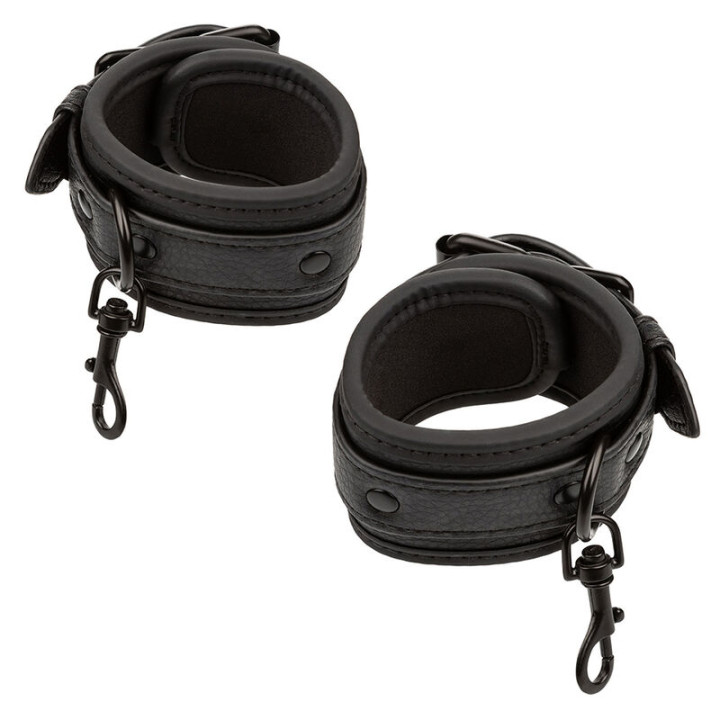 Calexotics - Nocturnal Restricciones de Cama Cuero Ajustable Negro