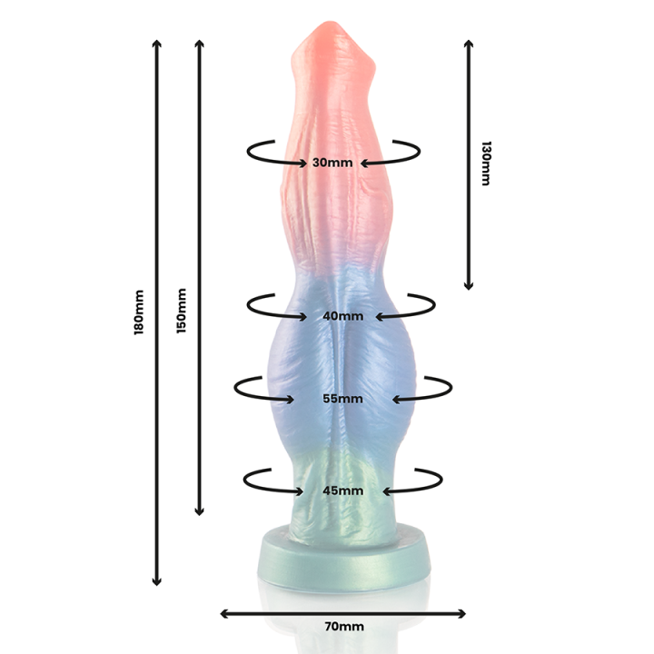 Epic - Arion Dildo Sinfonía Del Placer Recargable Control Remoto