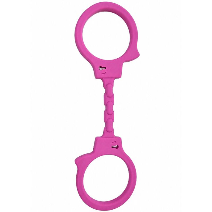 Diablo Picante - Menottes en Silicone Fuchsia