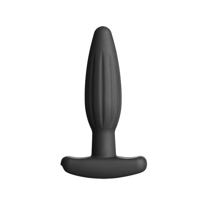 Electrastim - Silicone Noir Rocker Anal Plug Petit