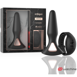 Anbiguo - Watchme Vibratore Telecomando Plug Anale Alexandru