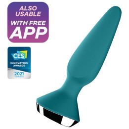 Satisfyer - Vibrateur Plug Ilicious 1 Plug Vert